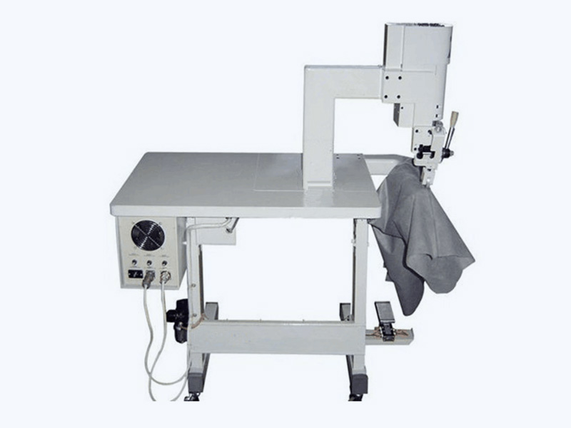 máquina de coser de manga ultrasónica